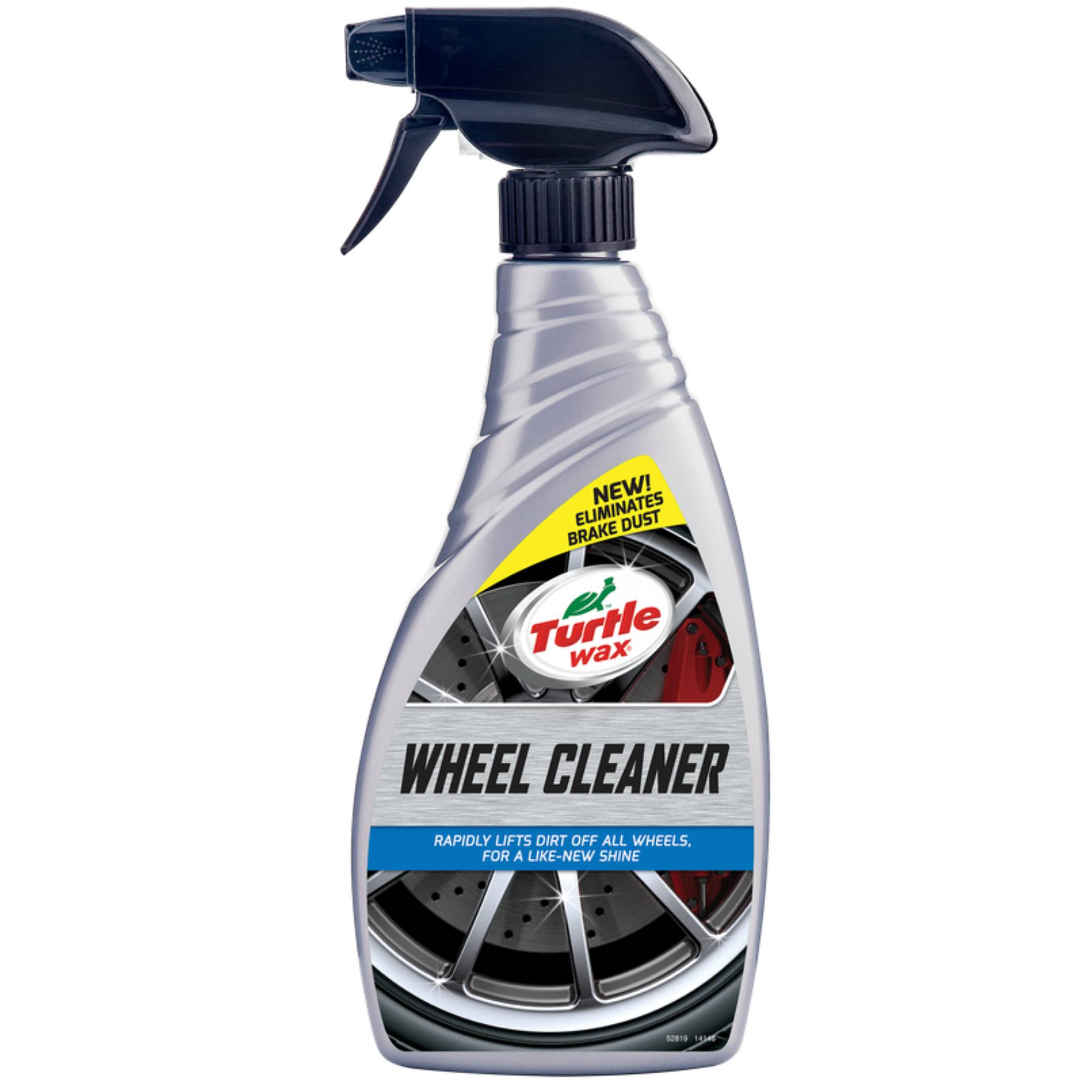Turtle Wax Wheel Cleaner 500ml Removes Stubborn Brake Dust Tar Grime Dissolving